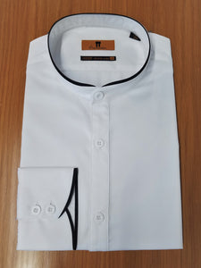 FRED Long Sleeve Woven White Shirt