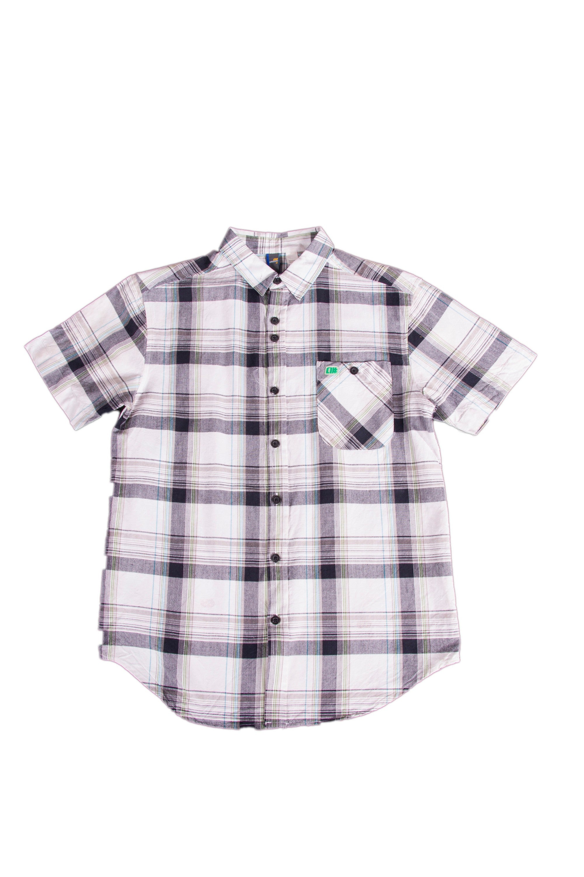 Alphanumeric Minsk Plaid Short-sleeve