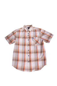 Alphanumeric Vilnius Plaid Short-sleeve