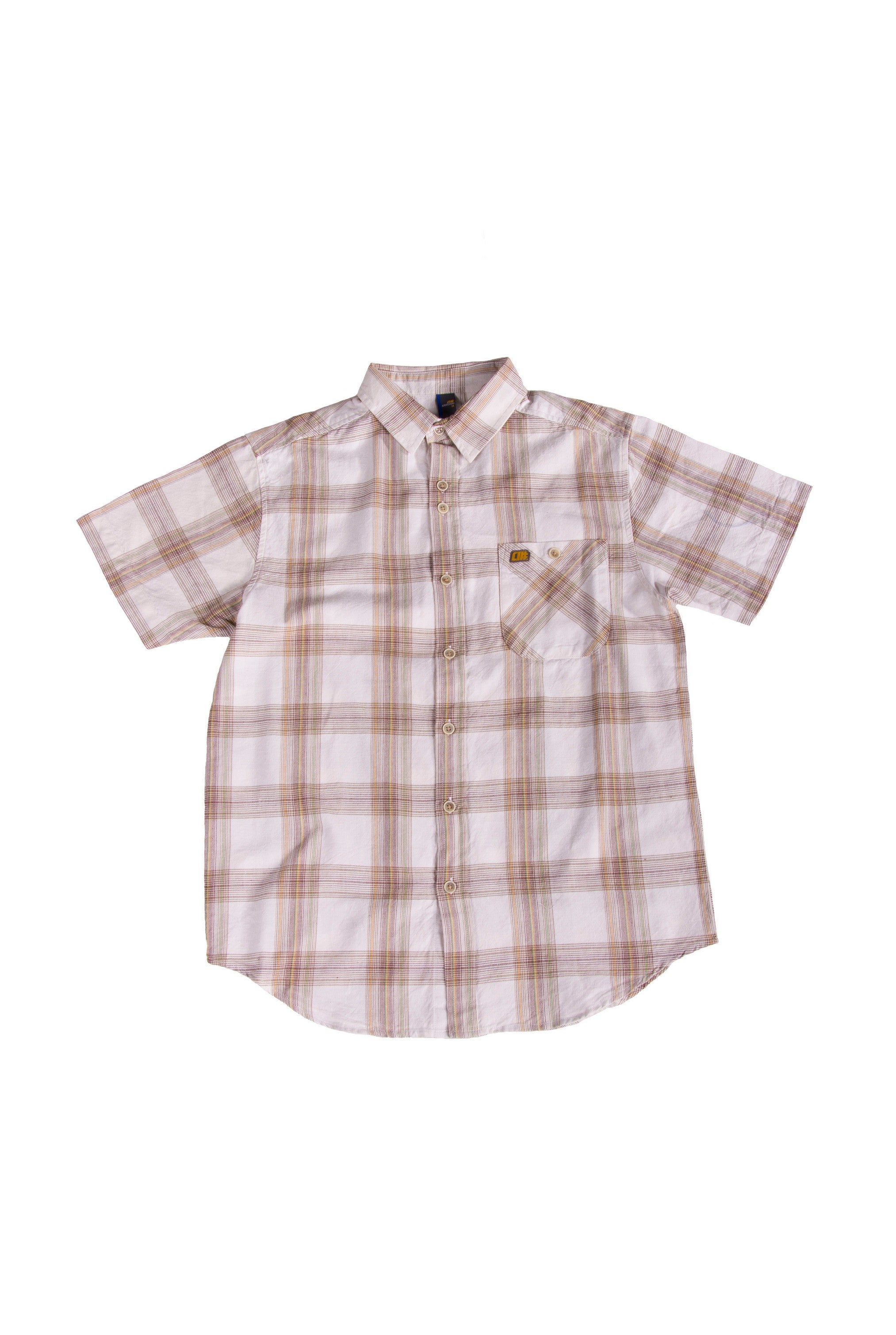 Alphanumeric Samara Plaid Short-sleeve