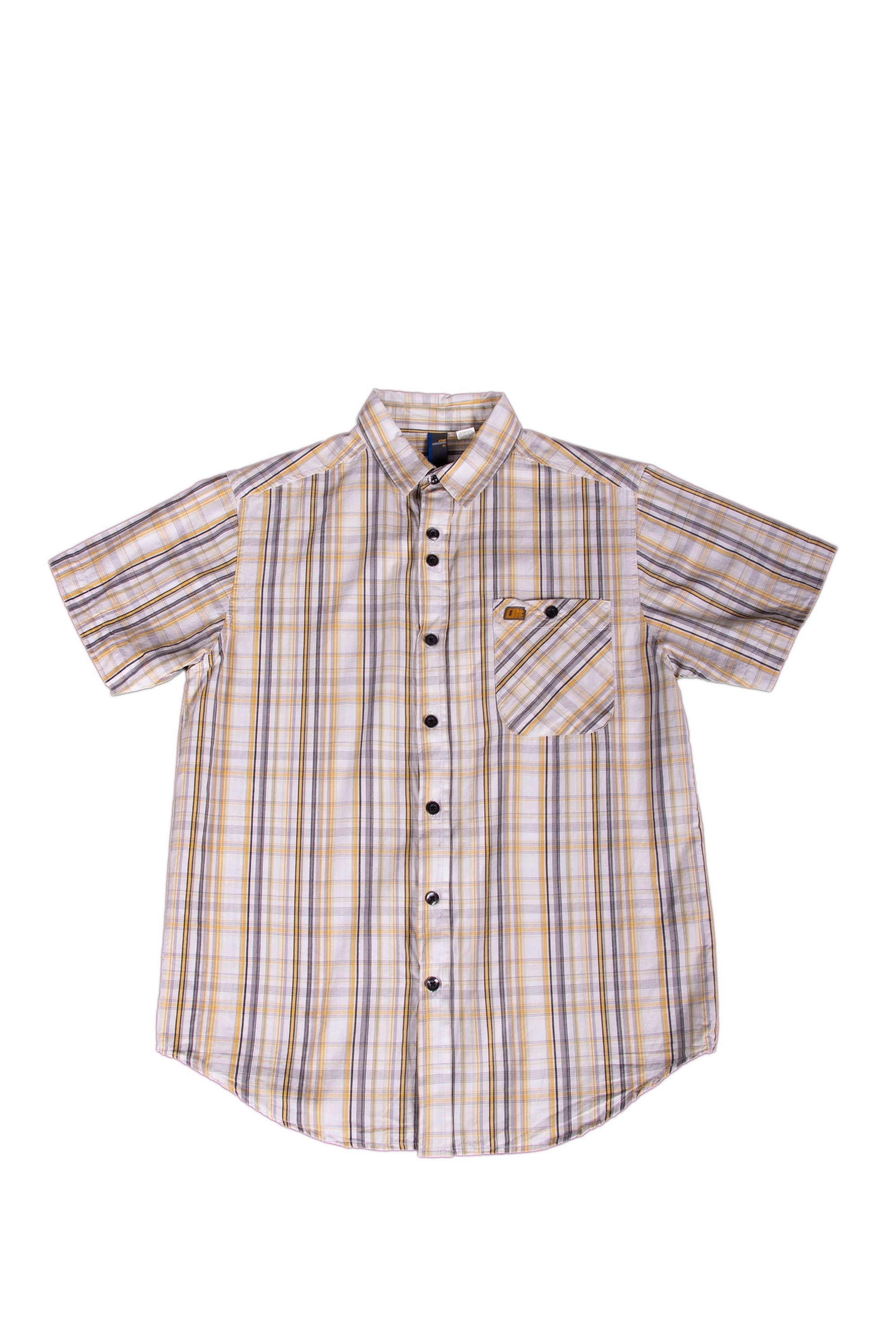 Alphanumeric Rostov Plaid Short-sleeve