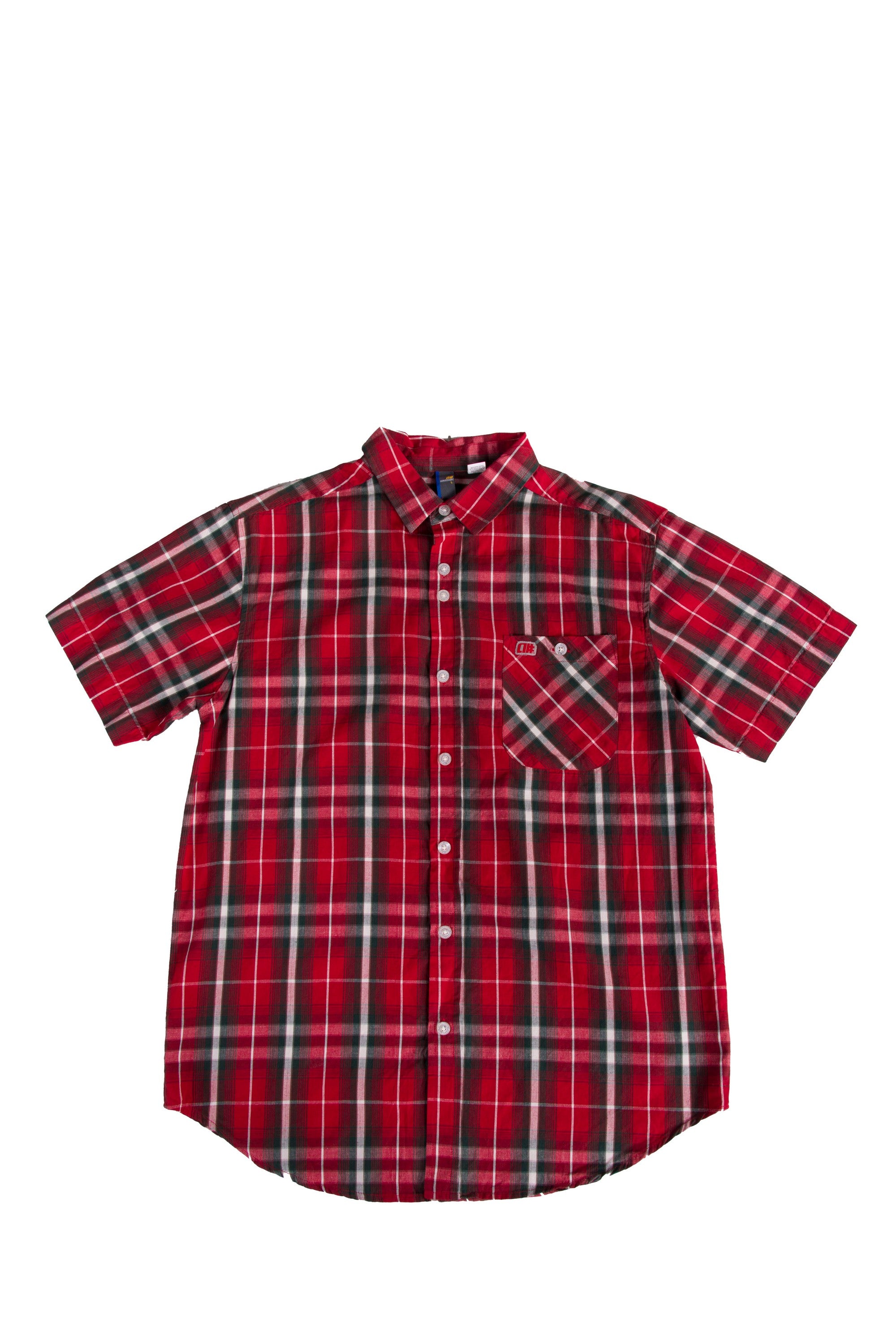 Alphanumeric Pavlovsk Plaid Short-sleeve