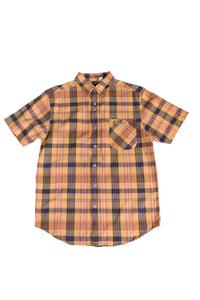 Alphanumeric Poljarnyi Plaid Short-sleeve