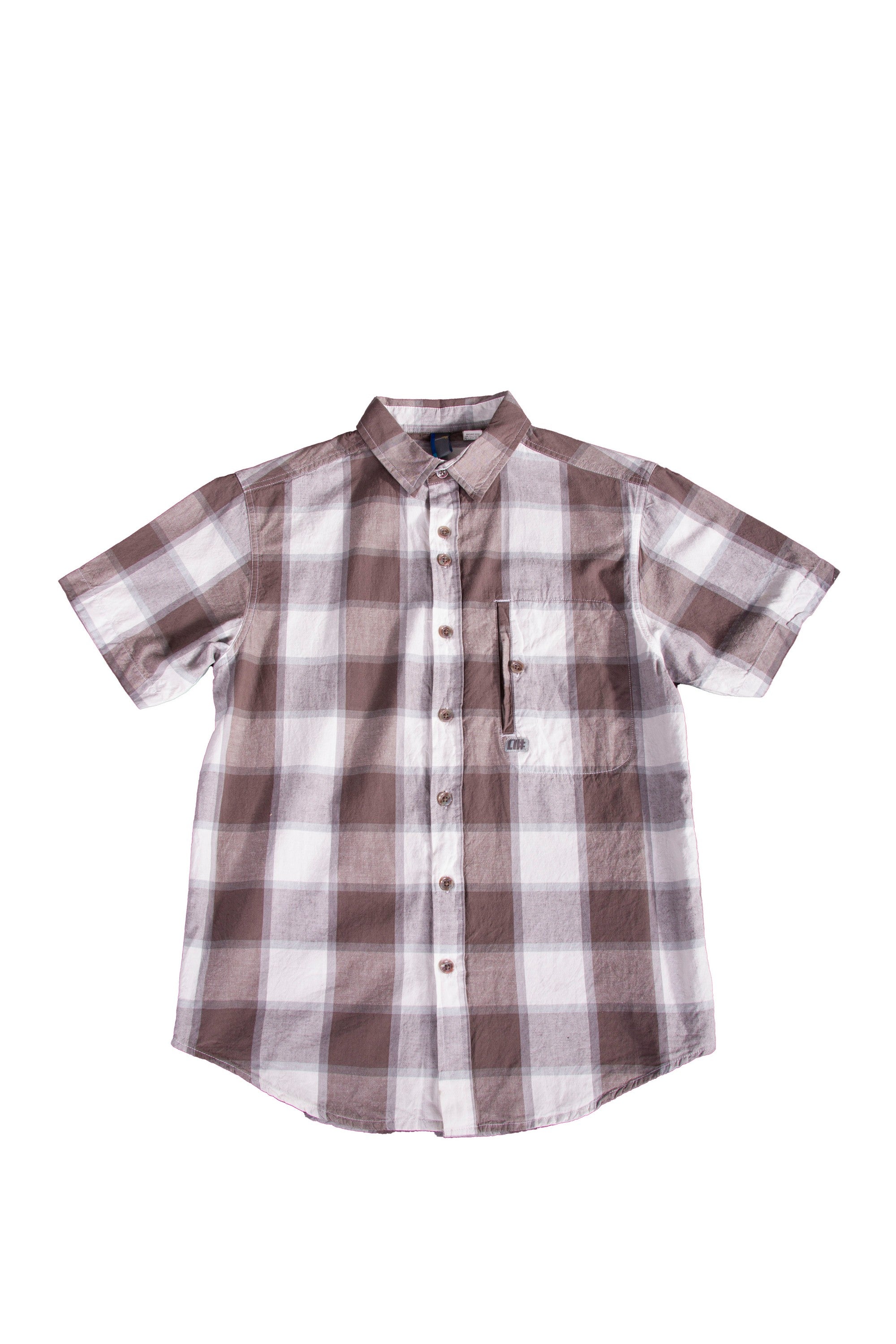 Alphanumeric Odessa Plaid Short-sleeve