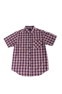 Alphanumeric Tula Plaid Short-sleeve