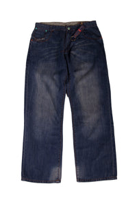 Oro Denim Pant with Fur Pocket