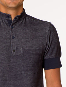 TARKIN Mandarin Collar Polo