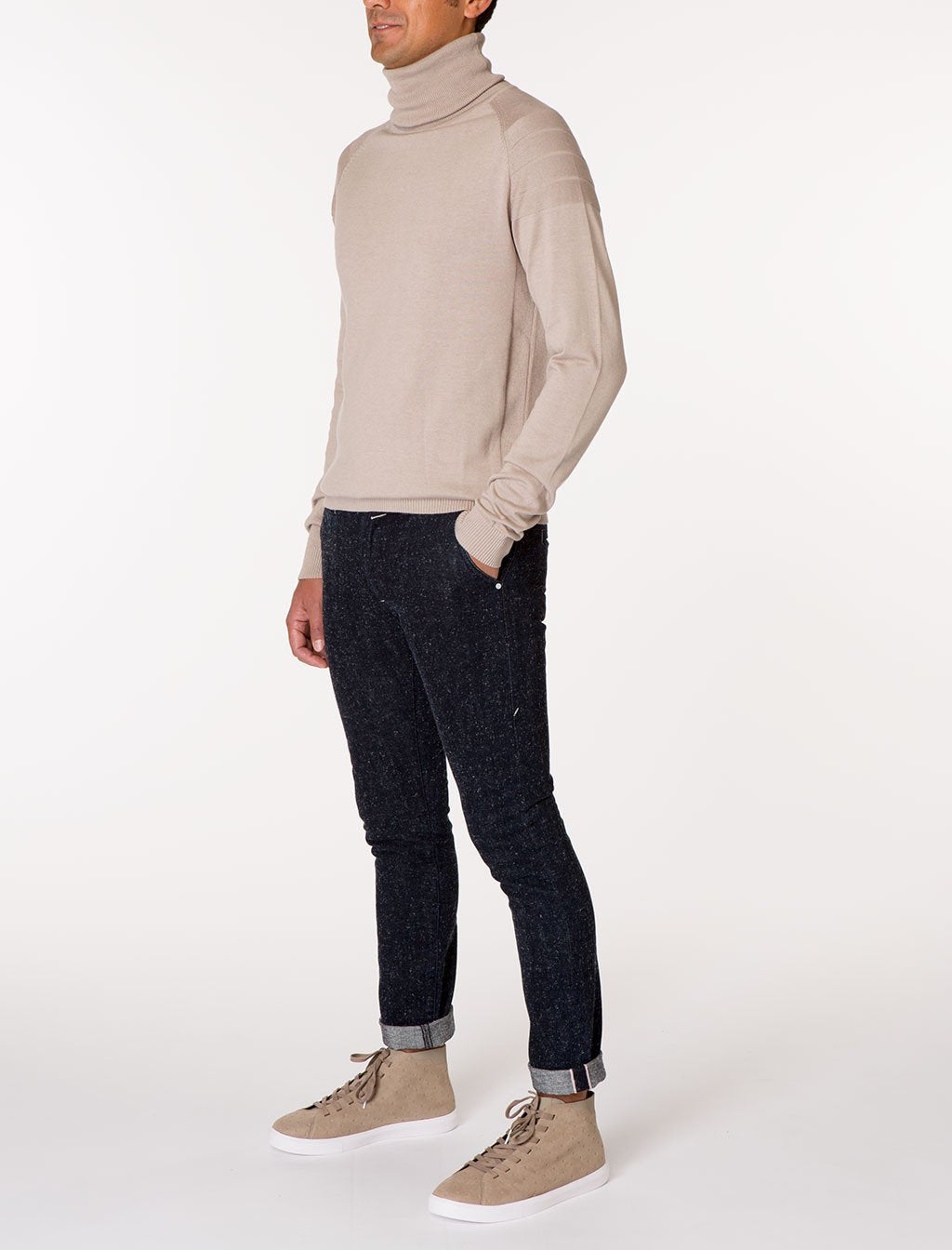 SNOKE Silk Blend Turtleneck Sweater