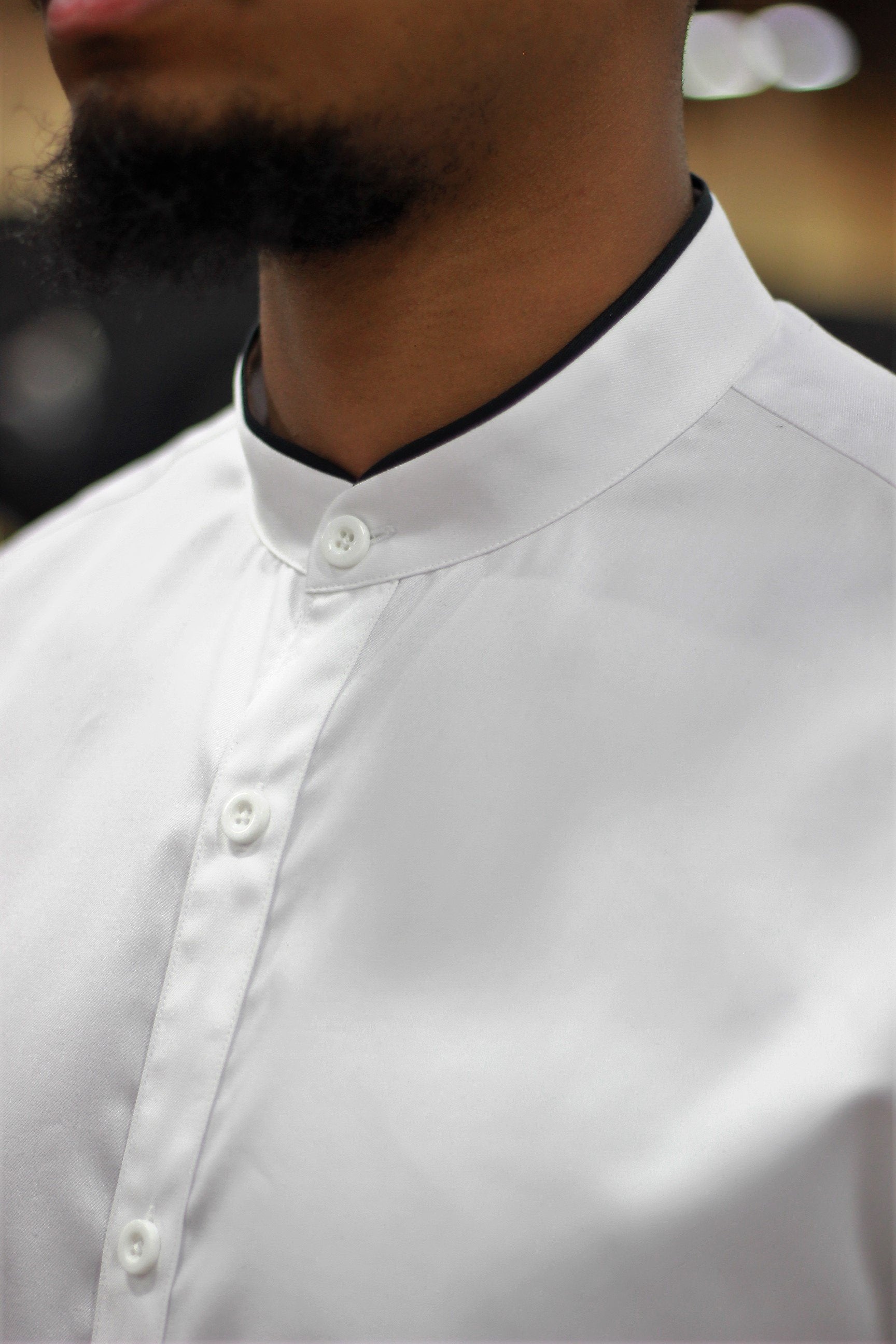 FRED Long Sleeve Woven White Shirt