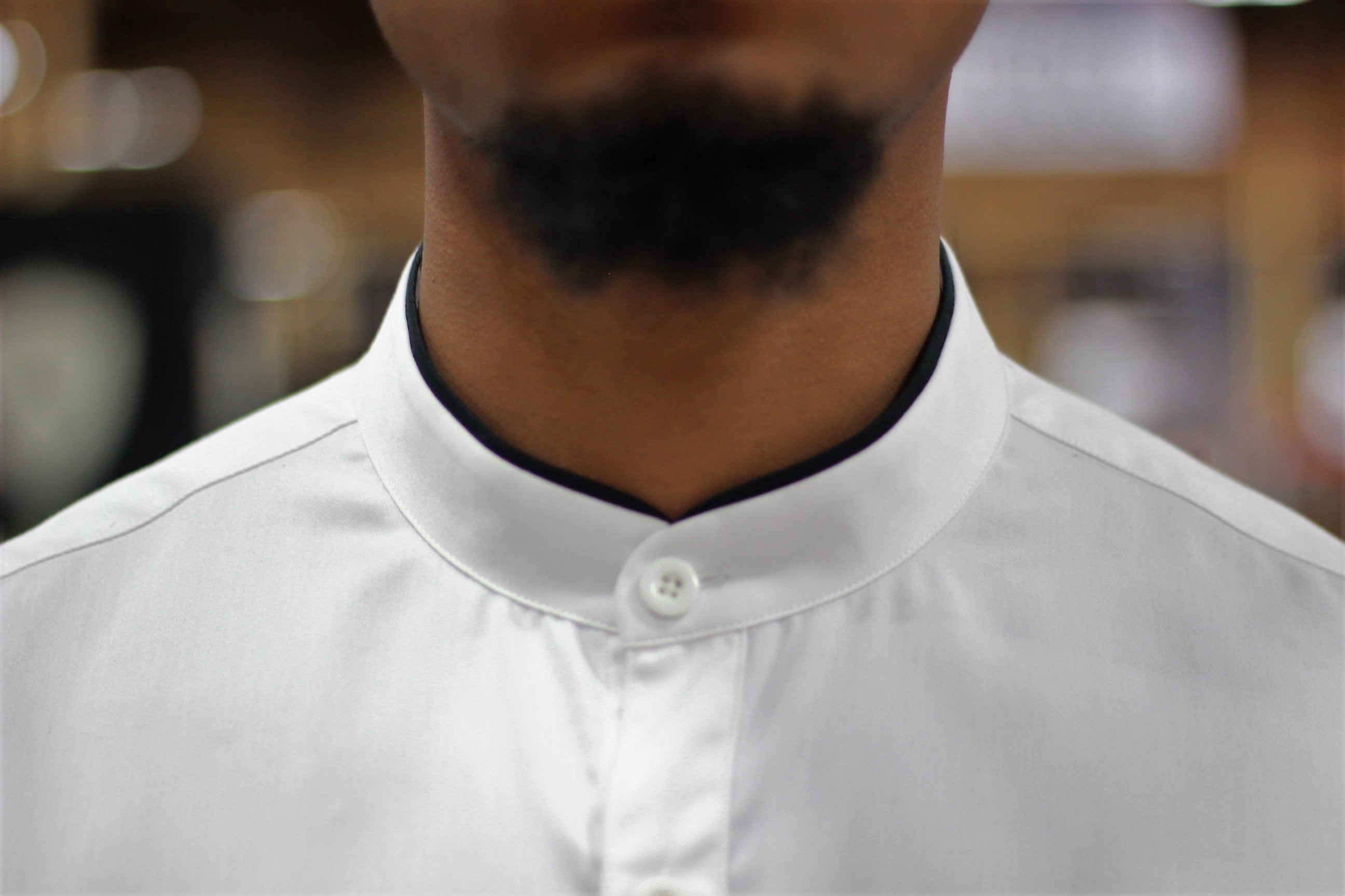 FRED Long Sleeve Woven White Shirt