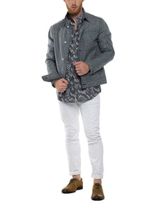 BERKOFF Brushed Denim Jacket