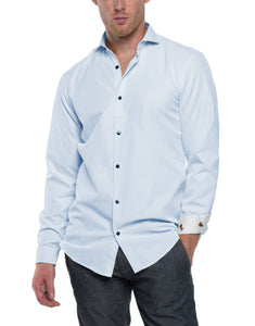 HANK Long Sleeve Solid Shirt