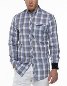 HOLDEN Long Sleeve Plaid Shirt