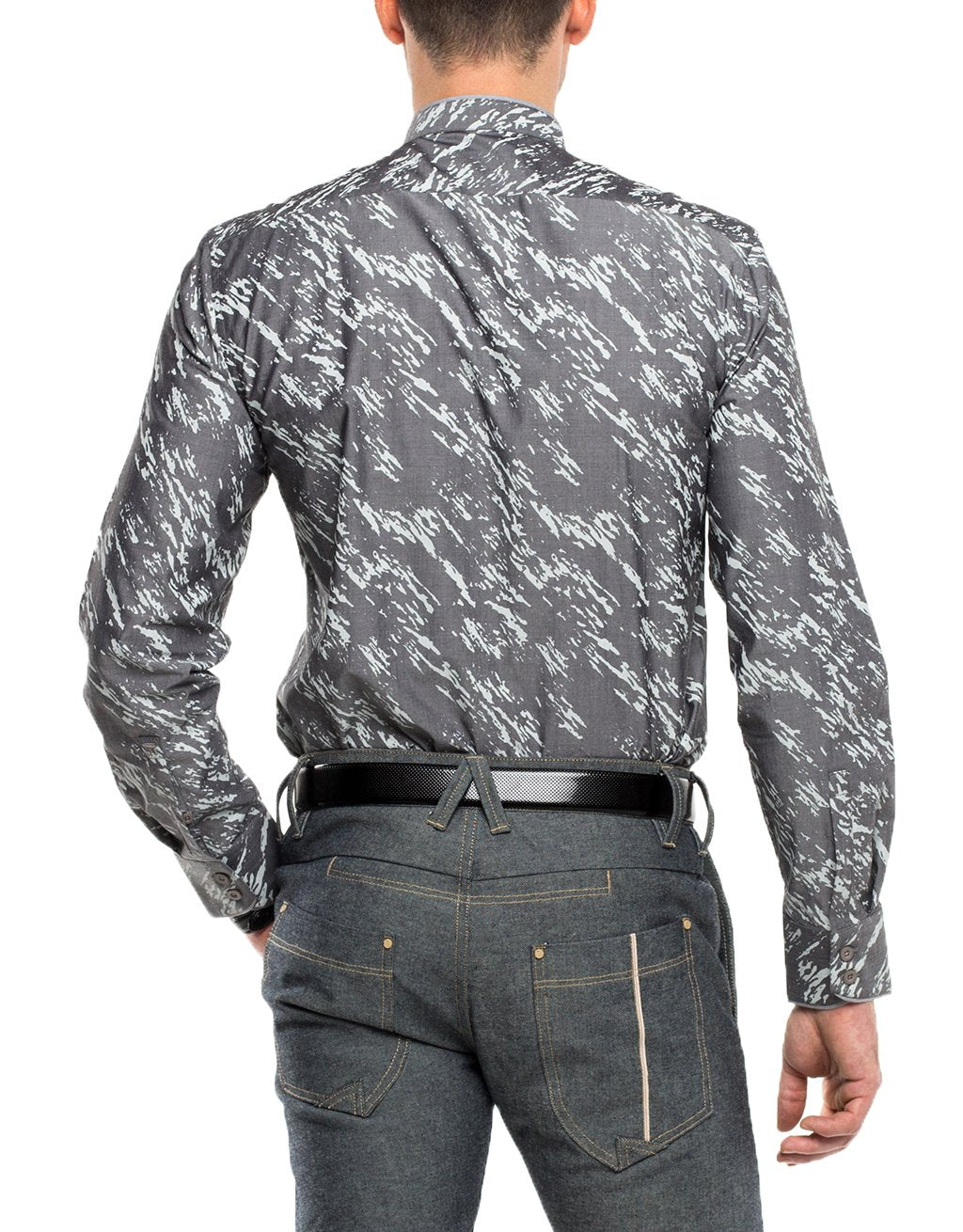 SAMUEL Long Sleeve Print Shirt